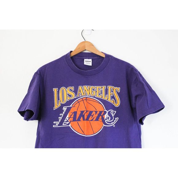 Vintage Los Angeles LA Lakers Basketball T Shirt - Picture 2 of 5